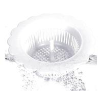 Filtre d'évier | Protection de vidange | Tamis d'évier design avec poignée | Protection de trou de vidange pour salle de bain et cuisine | Bouchon attrape-cheveux pour baignoire, buanderie