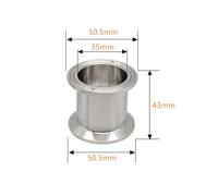 Filtre d'extraction de bière SS304 1,5", 2", 3", 4", 6", plaque perforée de 6 mm, distillateur, brassage maison, triple pince 50,5" et 64 mm, acier inoxydable(1.5 inch)