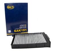 Filtre D'Habitacle à Pollen SAK191 pour Renault Megane II Lm Em Bm DCI 1.4- 2.0
