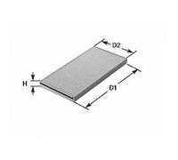 Filtre D'habitacle Au Charbon Actif Premium - Renault Megane Cabriolet 2.0 16v 10/1996-08/2003