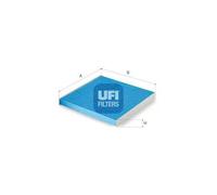 Filtre d'habitacle avec effet antibactérien 34.286.00 UFI pour PEUGEOT CITROËN