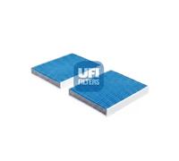 Filtre d'habitacle avec effet antibactérien 34.394.00 UFI pour MERCEDES-BENZ