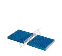 Filtre d'habitacle avec effet antibactérien E2992LB-2 HENGST FILTER pour BMW X3