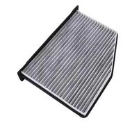 Filtre d'habitacle charbon actif Filtre à air d'habitacle avec charbon actif de remplacement pour Audi A3 S3 TT et VW Jetta Passat 1K1819653A