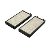Filtre d'habitacle charbon actif Filtre d'habitacle 64119248294 pour climatiseur BMW E70 E71 E72 F15 F16 F85 F86 X5 X6, filtre à air d'habitacle au charbon actif Kit de filtres à air à charbon