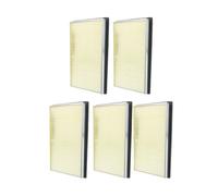 Filtre d'habitacle charbon actif Lot de 2 filtres à air pour moteur, en carbone, pour Nissan Pathfinder 1990-2004 CA4309 25043775 16546-0Z000 16546-70J10 Kit de filtres à air à charbon(5pcs)