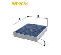Filtre, air de l'habitacle WIX FILTERS WP2081