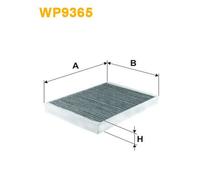 WIX FILTERS WP9365 Filtre d'habitacle