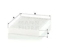MANN-FILTER Filtre d'habitacle CU 14 001 – pour véhicules de tourisme et utilitaires