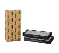Filtre d'habitacle combiné DENSO (DCF724K) Filtre à air multicouche au charbon actif, bloque les particules nocives, les odeurs qui pénètrent dans la voiture, large compatibilité - Produit qualité OE