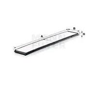 Filtre d'habitacle (filtre à pollen) MANN-FILTER CU 8430