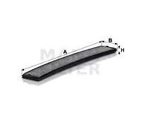 Filtre d'habitacle (filtre à pollen) MANN-FILTER CUK 6724