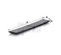 Filtre d'habitacle (filtre à pollen) MANN-FILTER CUK 8430