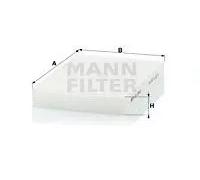 MANN-FILTER Filtre d'habitacle CU 2945 – Filtre à pollen pour véhicules de tourisme et utilitaires