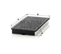 MANN-FILTER Filtre à air de cabine CUK 3340 – pour véhicules de tourisme et utilitaires