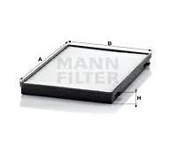 Mann Filter Filtre d'habitacle CU 3943 – Filtre à pollen