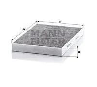 MANN-FILTER Filtre d'habitacle (filtre à pollen) CUK 3037