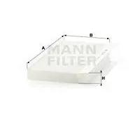 Mann Filter Filtre à air de cabine CU 3567 – Véhicules de tourisme et utilitaires