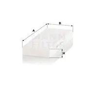 MANN-FILTER Filtre d'habitacle CU 28 010 – côté passager – pour Porsche 911 (992) 2021-2024