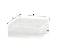 MANN-FILTER Filtre d'habitacle CU 19 014 – Filtre à pollen pour véhicules de tourisme et utilitaires