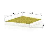 MANN-FILTER FP 3172 Filtre à air d'habitacle - FreciousPlus filtre à pollen bio-fonctionnel - Pour véhicule particulier