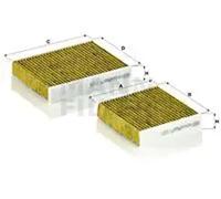 Filtre d'habitacle Comp. moteur côté passager, sous couvercle boîte d'eau