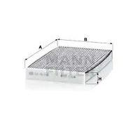 Mann Filter Filtre d'habitacle CUK 29 008 (filtre à pollen)