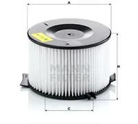 Filtre d'habitacle Compartiment moteur, entrée d'air à gauche CU 1738 pour VW