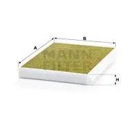 MANN-FILTER Filtre à air de cabine FP 3569 pour véhicules de tourisme et utilitaires