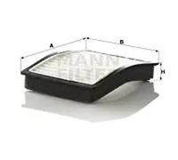 Filtre d'habitacle Compartiment moteur, sous les essuie-glaces CU 1006-2