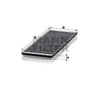 Filtre d'habitacle Compartiment moteur, sous les essuie-glaces CUK 4251