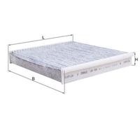 Filtre D'Habitacle de Particule MAHLE pour Land Rover Range Sport II (L494