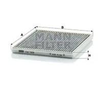 MANN-FILTER CUK 1828 Filtre à air de cabine - VÉHICULE DE TOURISME + UTILITAIRES