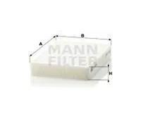 Filtre d'habitacle derrière la boîte à gants Filtre à particules CU 1519