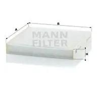 Filtre d'habitacle derrière la boîte à gants Filtre à particules CU 21 003