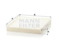 Filtre d'habitacle (filtre à pollen) MANN-FILTER CU 2227