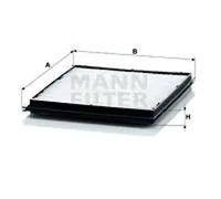 MANN-FILTER - Filtre d'habitacle CU 2516 - Réf. 1382464
