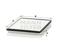 Mann Filter Filtre d'habitacle (filtre à pollen) CU 2530