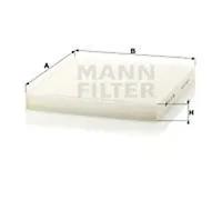 Filtre d'habitacle (filtre à pollen) MANN-FILTER CU 27 008