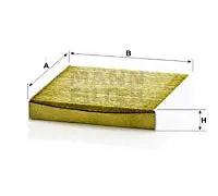 MANN-FILTER FP 1827 Filtre à air de cabine - VÉHICULE DE TOURISME + UTILITAIRES