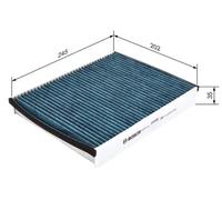 Filtre d'habitacle Filtre à charbon actif 0 986 628 538 BOSCH pour FORD VOLVO