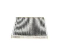 Bosch R2537 Filtre d'Habitacle à Charbon Actif de Remplacement - Contre les Mauvaises Odeurs, le Pollen et la Poussière pour un air plus pur à l’Intérieur du Véhicule