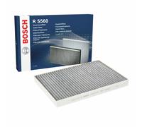 Bosch Filtre d'habitacle R5560 à charbon actif – Anti-odeurs, pollen et poussière