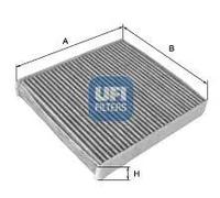 Filtre d'habitacle Filtre à charbon actif 54.134.00 UFI pour OPEL