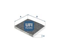 Filtre d'habitacle Filtre à charbon actif 54.271.00 UFI pour MAZDA 6 Hatchback 2