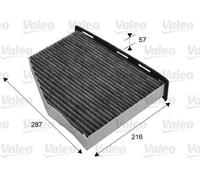 Filtre d'habitacle Filtre à charbon actif 715665 VALEO pour VW SKODA AUDI SEAT