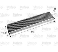 Filtre d'habitacle Filtre à charbon actif 715674 VALEO pour FORD MONDEO I COUGAR