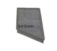 Filtre d'habitacle Filtre à charbon actif AHC140 PURFLUX pour PEUGEOT 206 Van