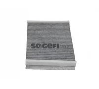 Purflux Filtre d'habitacle AHC267 - Filtre à charbon actif 271x196x32 mm pour Jaguar Land Rover