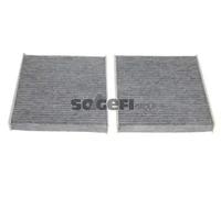 Filtre d'habitacle Filtre à charbon actif AHC336-2 PURFLUX pour BMW ALPINA